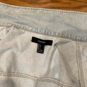 Forever 21 Sky Blue Denim Jacket